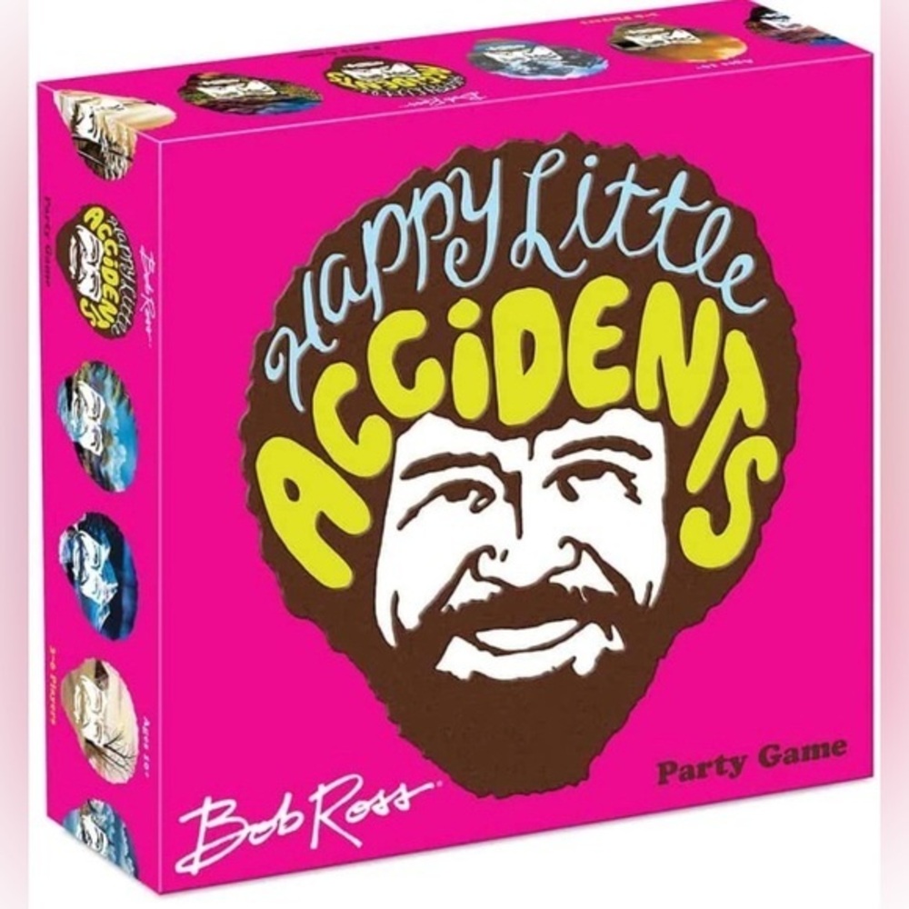 Big G Creative:Bob Ross Happy Little Accidents, Social Party Game for Friends
